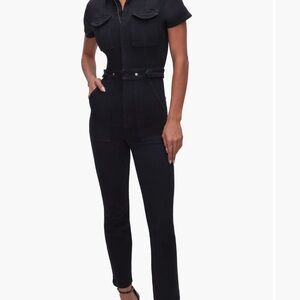 Good American black jumpsuit